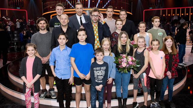 Bild: NDR/Thorsten Jander Gruppenfoto zur Klein gegen Groß Sendung am 17.02.2018