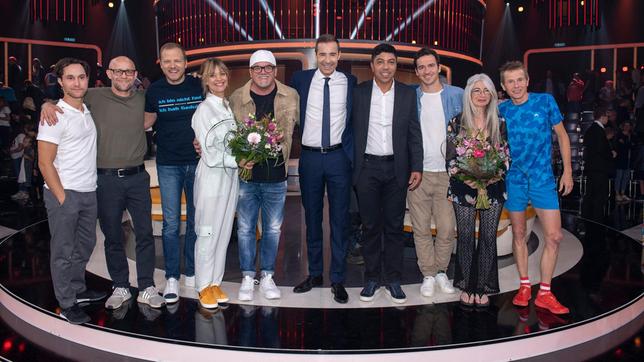 Bild: NDR/Thorsten Jander Ludwig Trepte, Jürgen Vogel, Mario Barth, Heike Makatsch, DJ Ötzi, Kai Pflaume, Giovane Elber, Felix Neureuther, Evelyn Glennie und Andreas Goldberger