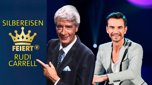 Bild: Radio Bremen/Dieter Klar, Jürgens TV Beckmann Florian Silbereisen schaut auf das Werk des Entertainers und den Menschen Rudi Carrell.