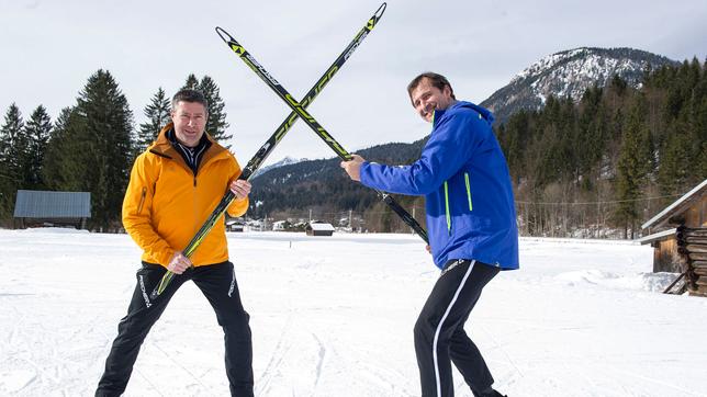 Bild: ARD/Ralf Wilschewski Joachim Llambi und Lars Riedel