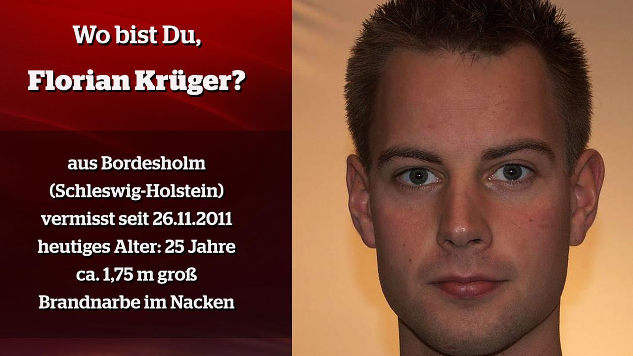 Florian Krüger wird vermisst