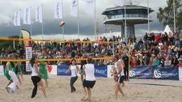 "Rote Rosen" kämpfen gegen "Sturm der Liebe" beim Beachvolleyball-Starcup 2014