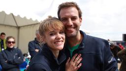 Beachvolleyball-Starcup 2014: Sarah Elena Timpe und Florian Stadler aus "Sturm der Liebe"