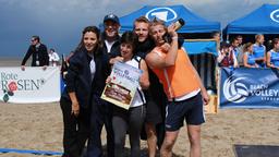 Beachvolleyball-Starcup 2014: Letzter Platz für "Rote Rosen"