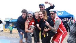 Beachvolleyball-Starcup 2014: Das Siegerfoto von "Verbotene Liebe"