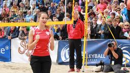 Beachvolleyball-Starcup 2014: Nicole Mieth aus "Verbotene Liebe"