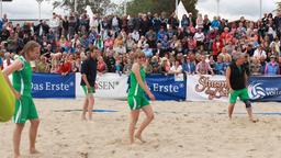 Beachvolleyball-Starcup 2014: Sarah Elena Timpe und ihr Team aus "Sturm der Liebe"