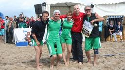 Beachvolleyball-Starcup 2014: Das Team von "Sturm der Liebe"