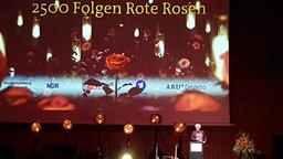 Bilder der Feier zur 2500. Folge der Roten Rosen