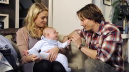 Britta, Ben und Baby Finn