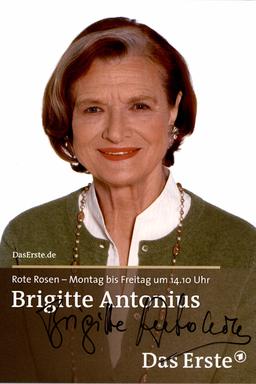 Bild: ARD/Thorsten Jander Autogrammkarte von Brigitte Antonius