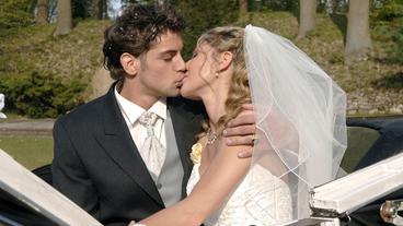 Carmen und Hacki als Brautpaar