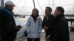Der Regisseur mit Mona Klare, Nicolas König und Fabian O. Wien