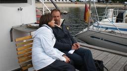 Mona Klare und Nicolas König an Land