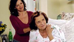 Petra bei Johanna im Krankenhaus