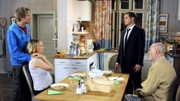Mick, Bente, Lars und Alfred