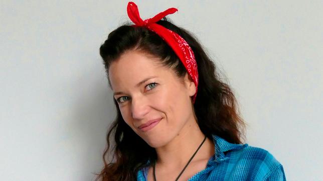 Bild: ARD/Neele Frenzel Katja Frenzel spielt Tina Richter, die Freundin von Ben Berger.