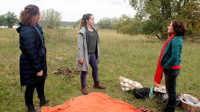 Astrid (Claudia Schmutzler), Sabine (Marianne Graffam) und Tina (Katja Frenzel) wollen den Mauerfall am Elbufer feiern. Dabei es kommt zu Spannungen zwischen den Geschwistern.