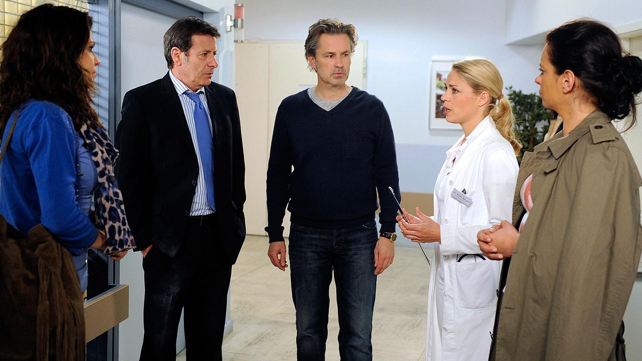 Britta klärt Riecke, Gunter, Jan und Vera über Merles Zustand auf