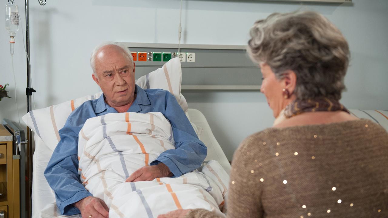 Rote Rosen Folge 1970 04.06.2015: Udo und Inge im Krankenhaus