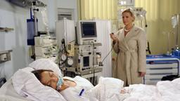 Sophie bei Gesa im Krankenhaus