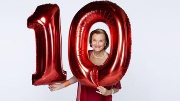 Bild: ARD/Thorsten Jander Rote Rosen 10 Jahre Jubiläum Brigitte Antonius als Johanna Jansen