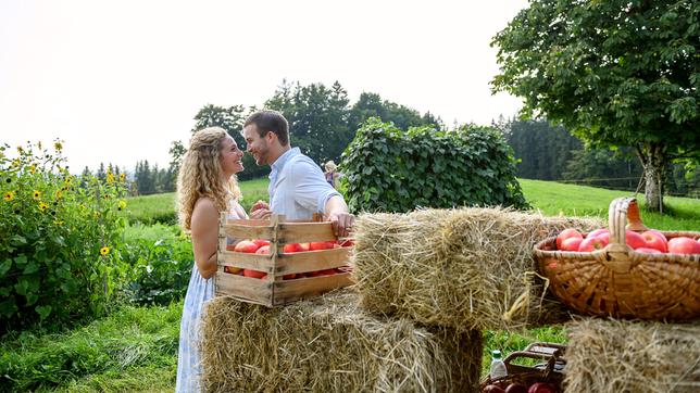 Bild: ARD/Christof Arnold Das Traumpaar der 16. Staffel von "Sturm der Liebe": Franzi