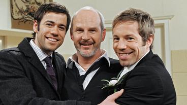 Bild: ARD/Paur Andreas Thiele (l.), Andreas Borcherding (M.) und Tobias Dürr (r.)