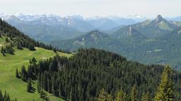 Blick auf die Alpen