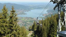 Der Tegernsee vom Wallberg aus aufgenommen