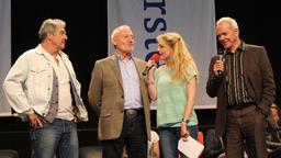 Joachim Lätsch, Sepp Schauer, Natalie Alison und Dirk Galuba