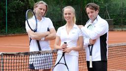Sturm der Liebe Tennisturnier am Fürstenhof: Michael, Coco und Jo