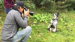 Sturm der Liebe Backstage Making-of Dreharbeiten Hündin Hund Jeannine Wacker Alexander Milz