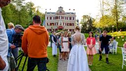 Sturm der Liebe Making-of der Traumhochzeit Sebastian Luisa