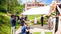 Sturm der Liebe Making-of der Traumhochzeit Sebastian Luisa