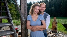 Das Traumpaar der 17. "Sturm der Liebe"-Staffel: Christina Arends als Maja von Thalheim und Arne Löber als Florian Vogt
