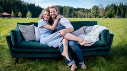 Das Traumpaar der 17. "Sturm der Liebe"-Staffel: Christina Arends als Maja von Thalheim und Arne Löber als Florian Vogt