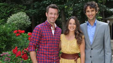 Bild: ARD/Ann Paur Sturm der Liebe: Jan Hartmann, Jennifer Newrkla und Kai Albrecht