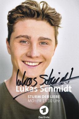 Autogrammkarte von Lukas Schmidt als Fabien Liebertz