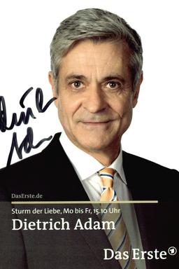 Autogrammkarte von Dietrich Adam