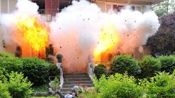 Der "Fürstenhof" explodiert