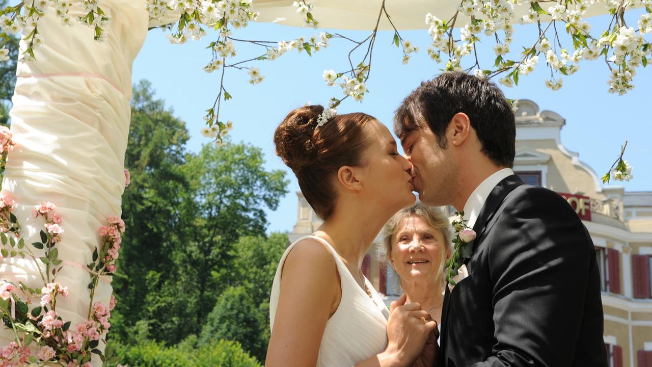 Eva und Robert geben sich das Jawort