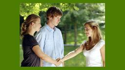 Sandra mit Marie und Hendrik