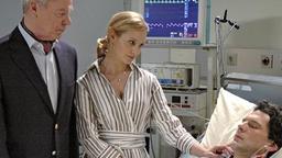 Katharina und Werner am Krankenbett