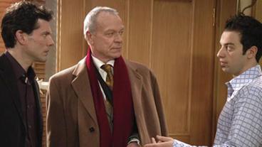 Bild: ARD/Jo Bischoff Werner in der Mitte von Robert und Alexander
