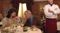 Robert, Werner u. Barbara im Restaurant