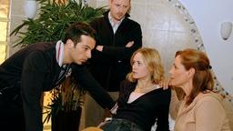 Rovert, Miriam, Felix und Dr. Padberg