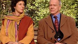 Werner und Charlotte unterhalten sich