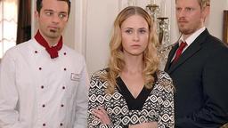 Miriam zwischen Robert und Felix