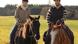 Miriam und Robert reiten aus